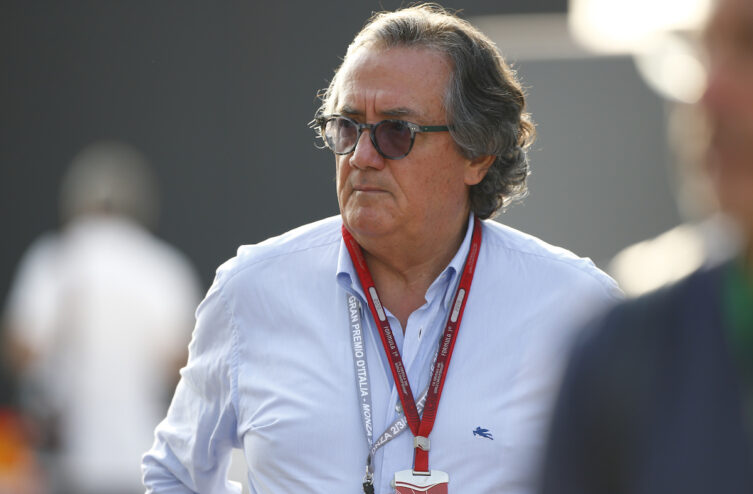 Giancarlo Minardi at Imola with Nasir Hameed September 12 2024